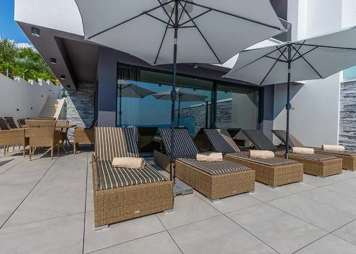 Luxury Lorena With Heated Pool, Jacuzzi,sauna And Seaview ヴィラ